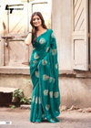 Aurika Vol 3 By LT Nc Malai Silk Embroidery Bulk Saree Orders In India